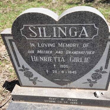 SILINGA Henrietta Girlie 1905-1945