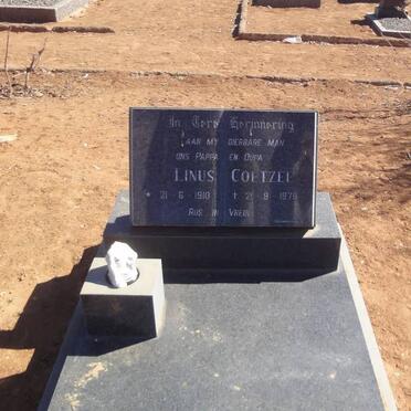 COETZEE Linus 1910-1979