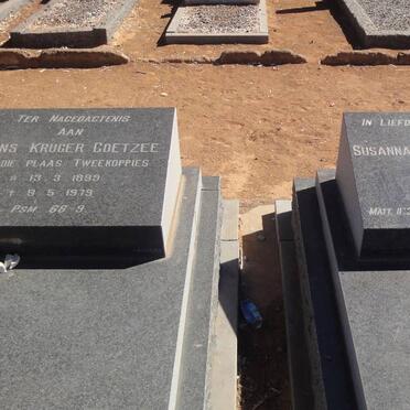 COETZEE Frans Kruger 1899-1979 &amp; Susanna Maria STRYDOM 1904-1986 