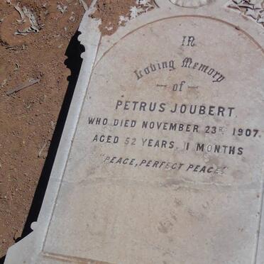 JOUBERT Petrus -1907