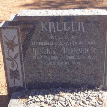 KRUGER Hendrik Bernardus 1896-1950