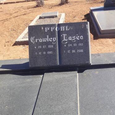 PFOHL Crawley 1908-1985 &amp; Laséa 1913-2006