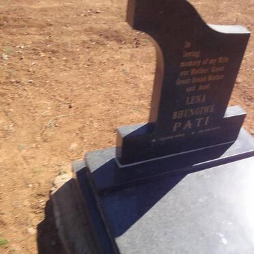 PATI Lena Bhungiwe ?-?