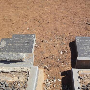 ROOYEN Christiaan, van -1971 &amp; Elsie Magdalena LE ROUX 