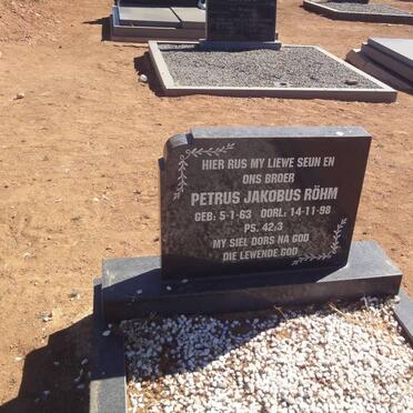 RÖHM Petrus Jakobus 1963-1998