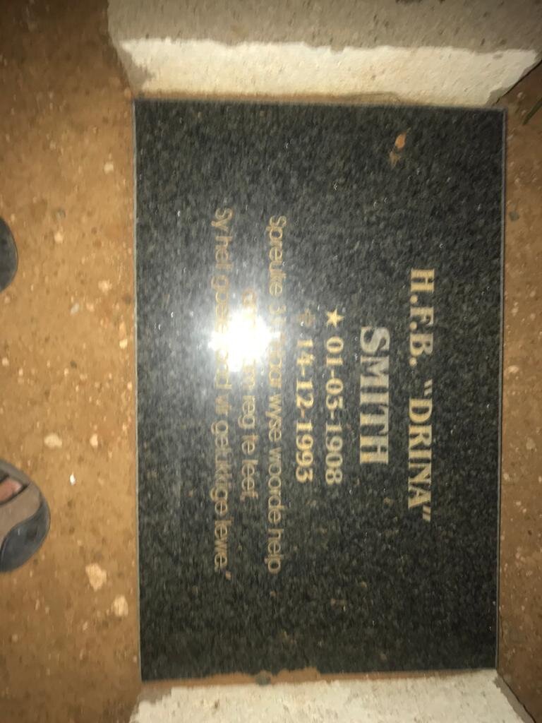 SMITH H.F.B. 1908-1993