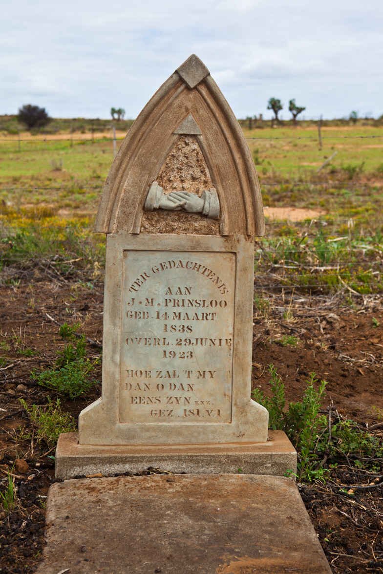 PRINSLOO J.M. 1838-1923