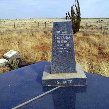 SCHUTTE Casper Jan Hendrik 1885-1955 &amp; Magdalena Gertruida VENTER 1885-1954