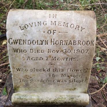 HORNABROOK Gwendolyn -1907