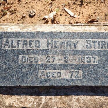 STIRK Alfred Henry -1937