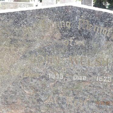 WELSH John 1839-1923