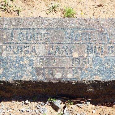 NELSON Louisa Jane 1867 -1951