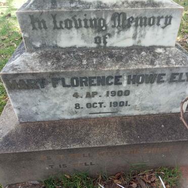 ELY Mary Florence Howe 1900-1901