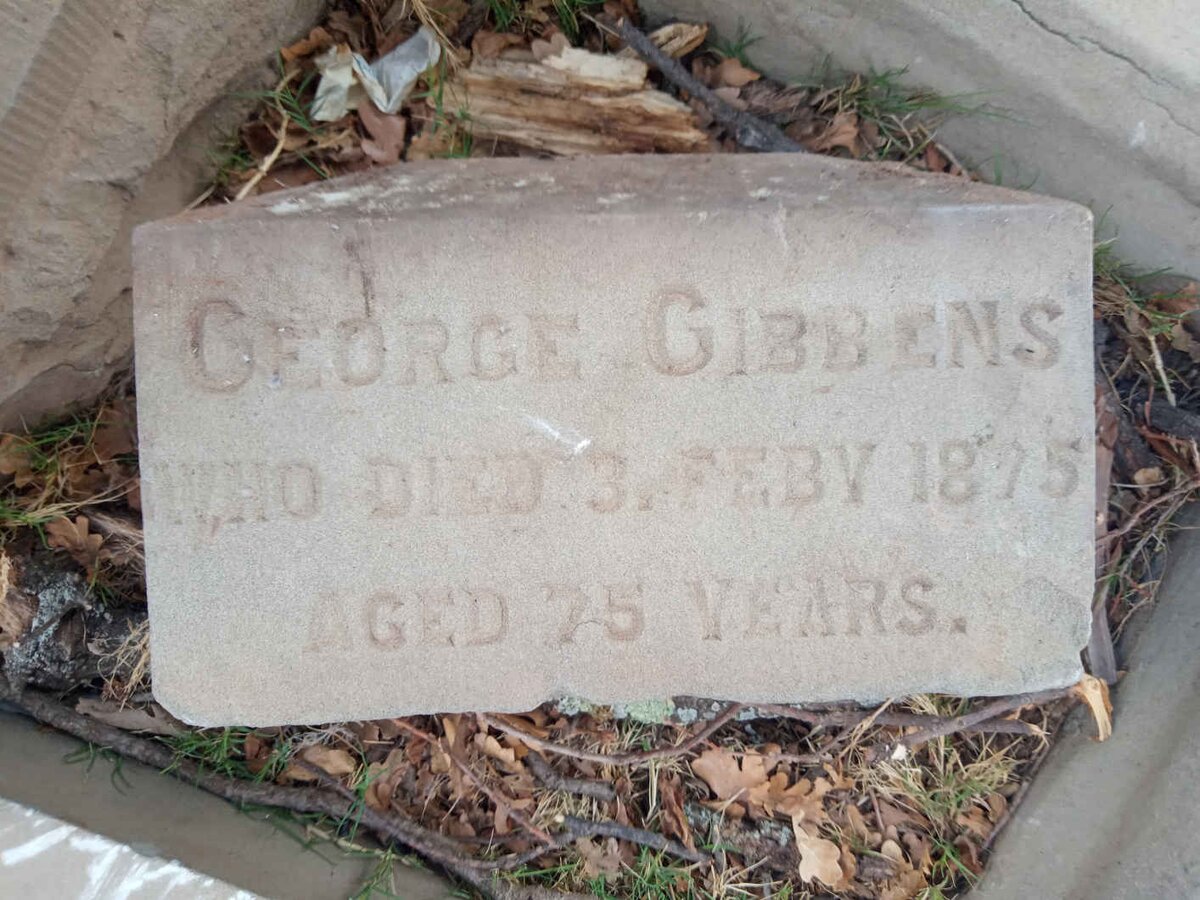 GIBBENS George -1875