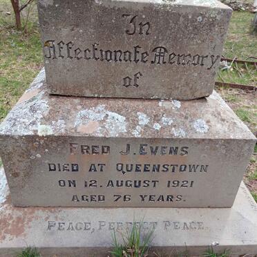 EVENS Fred J. -1921