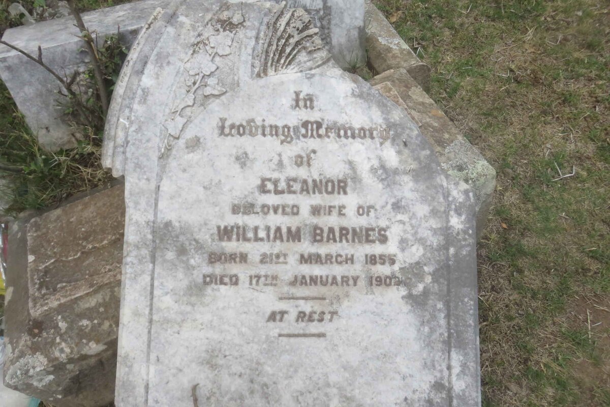 BARNES Eleanor 1855-1902