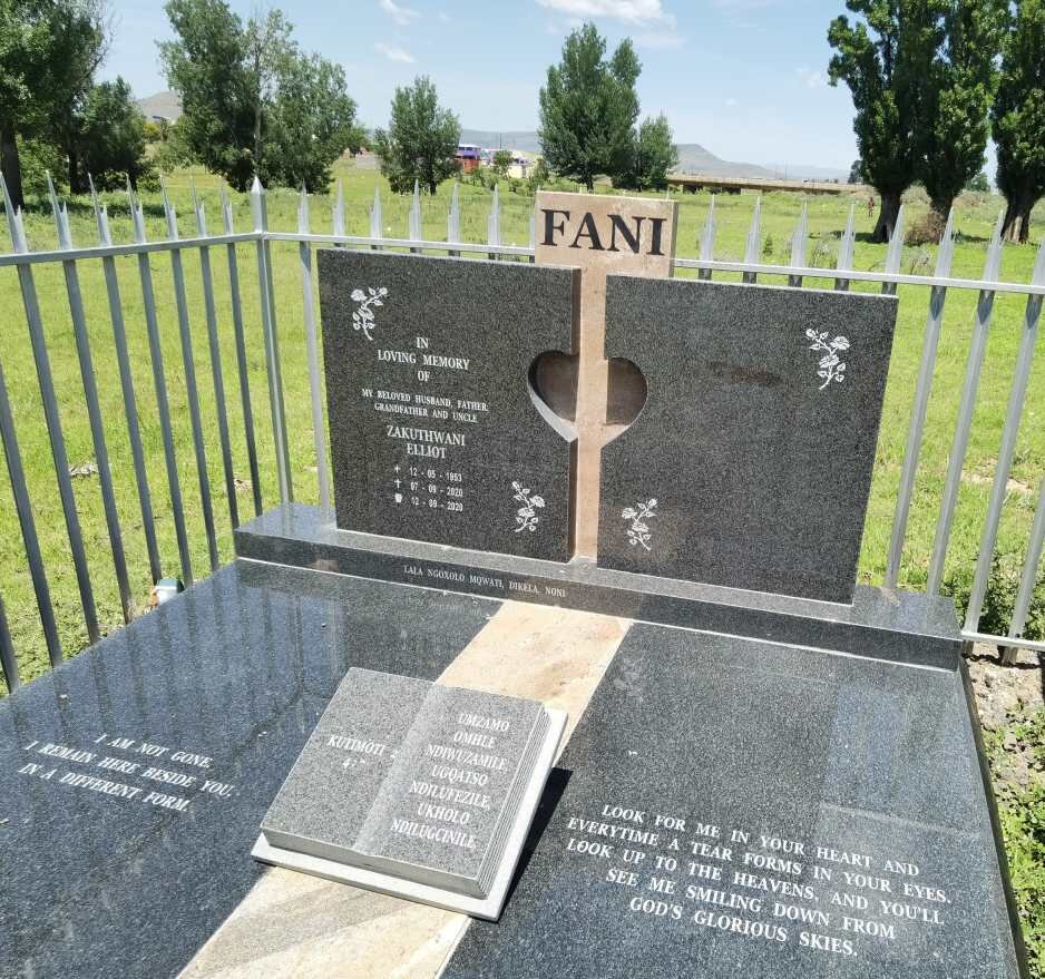 FANI Zakuthwani Elliot -2020