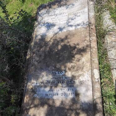 BARNES Sarah :: SHORT James Frederick Meredith 