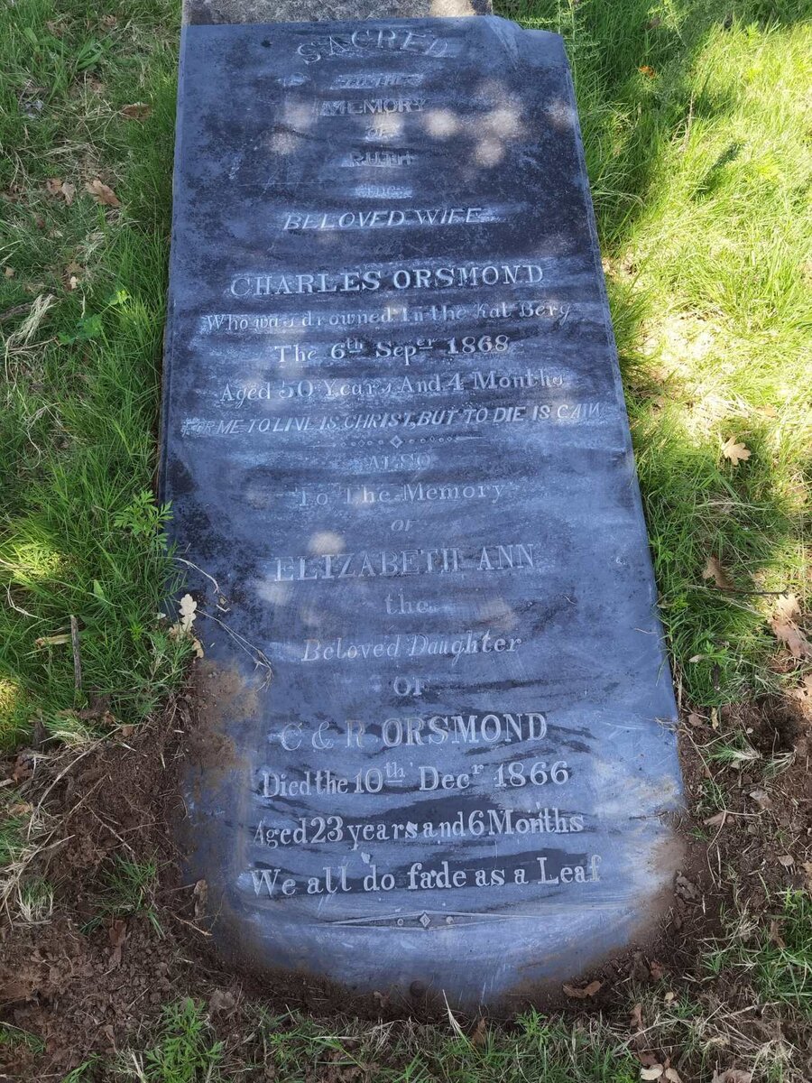 ORSMOND Ruth -1868 :: ORSMOND Elizabeth Ann -1866