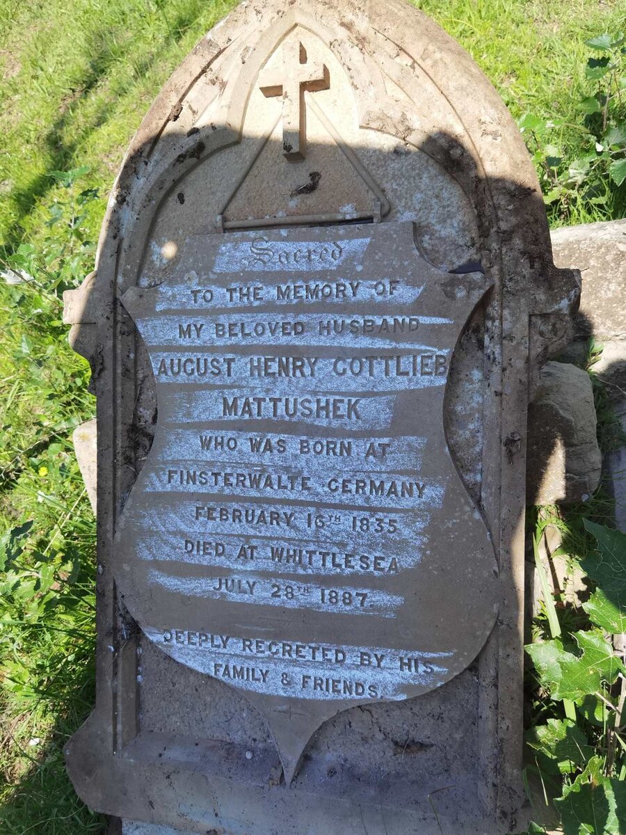 MATTUSHEK August Henry 1835-1887