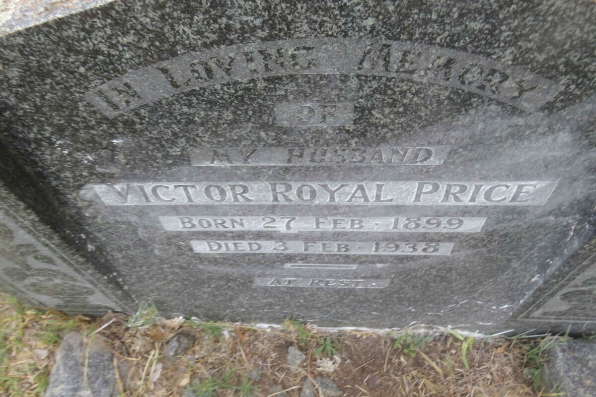 PRICE Victor Royal 1899-1938
