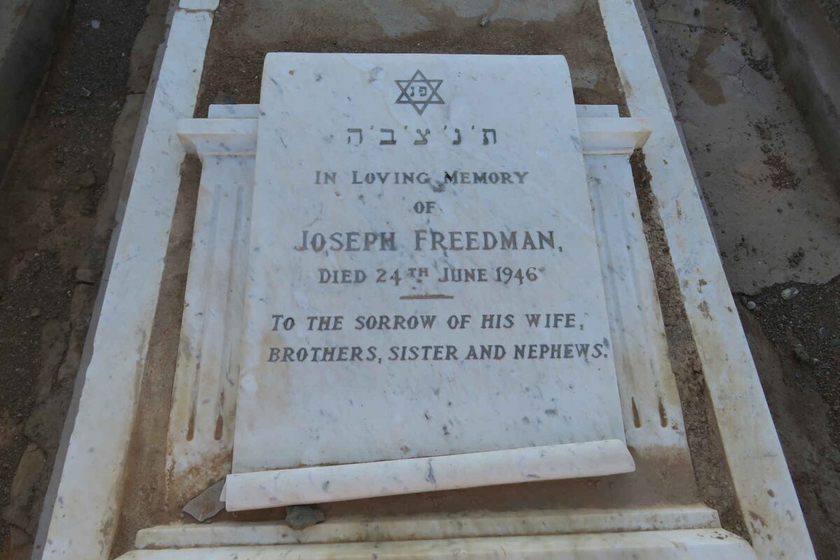 FREEDMAN Joseph -1946