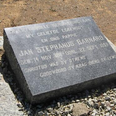 BARNARD Jan Stephanus 1911-1957