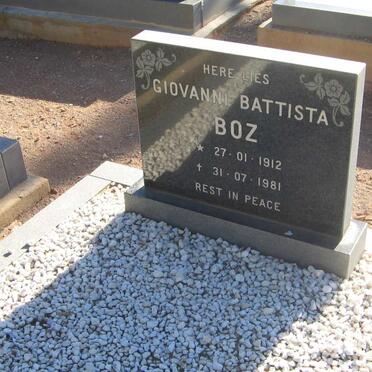 BOZ Giovanni Battista 1912-1981