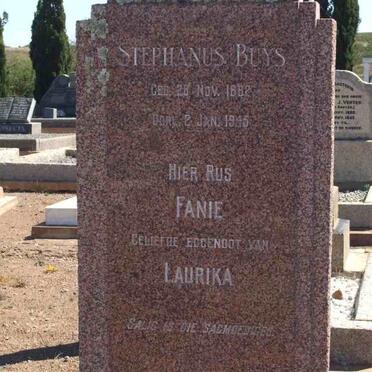 BUYS Stephanus 1882-1945