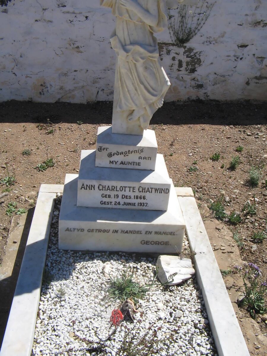 CHATWIND Ann Charlotte 1866-1937