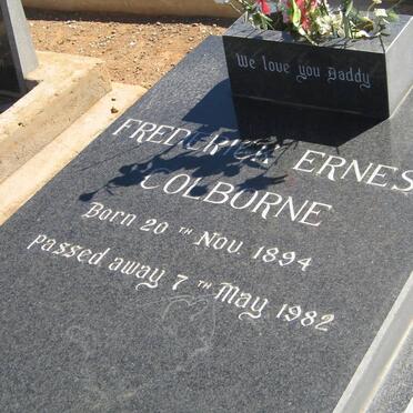 COLBORNE Frederick Ernest 1894-1982