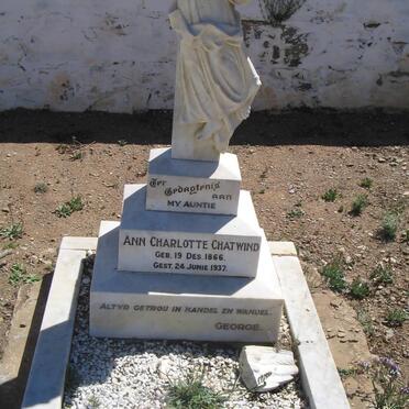 CHATWIND Ann Charlotte 1866-1937