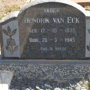 ECK Hendrik, van 1875-1945