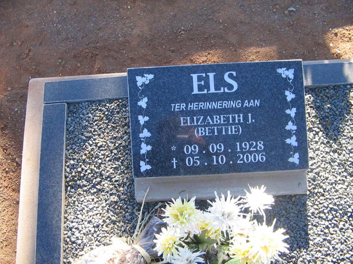 ELS Elizabeth J. 1928-2006