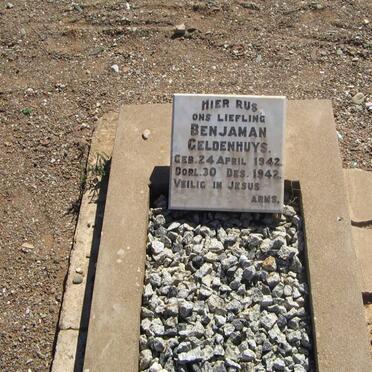 GELDENHUYS Benjaman 1942-1942
