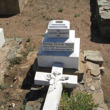 GILLIS George Edwin 1902-1904