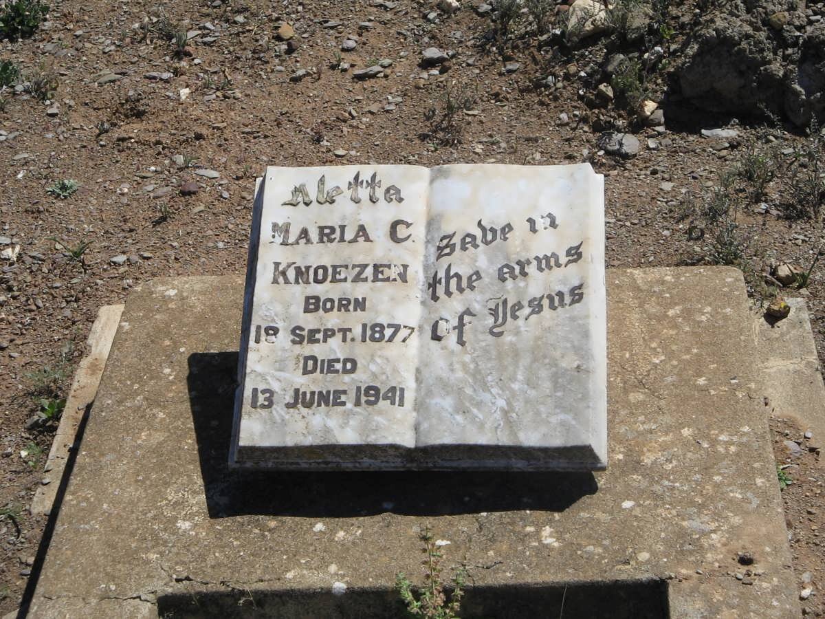 KNOEZEN Aletta Maria C. 1877-1941