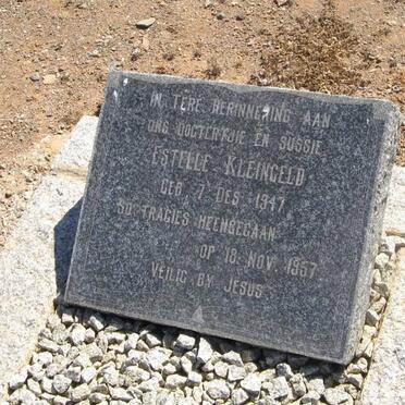 KLEINGELD Estelle 1947-1957