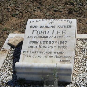 LEE Ford 1867-1937