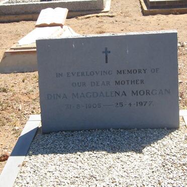 MORGAN Dina Magdalena 1905-1977