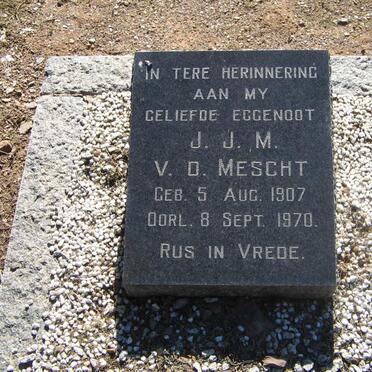 MESCHT J.J.M., v.d. 1907-1970