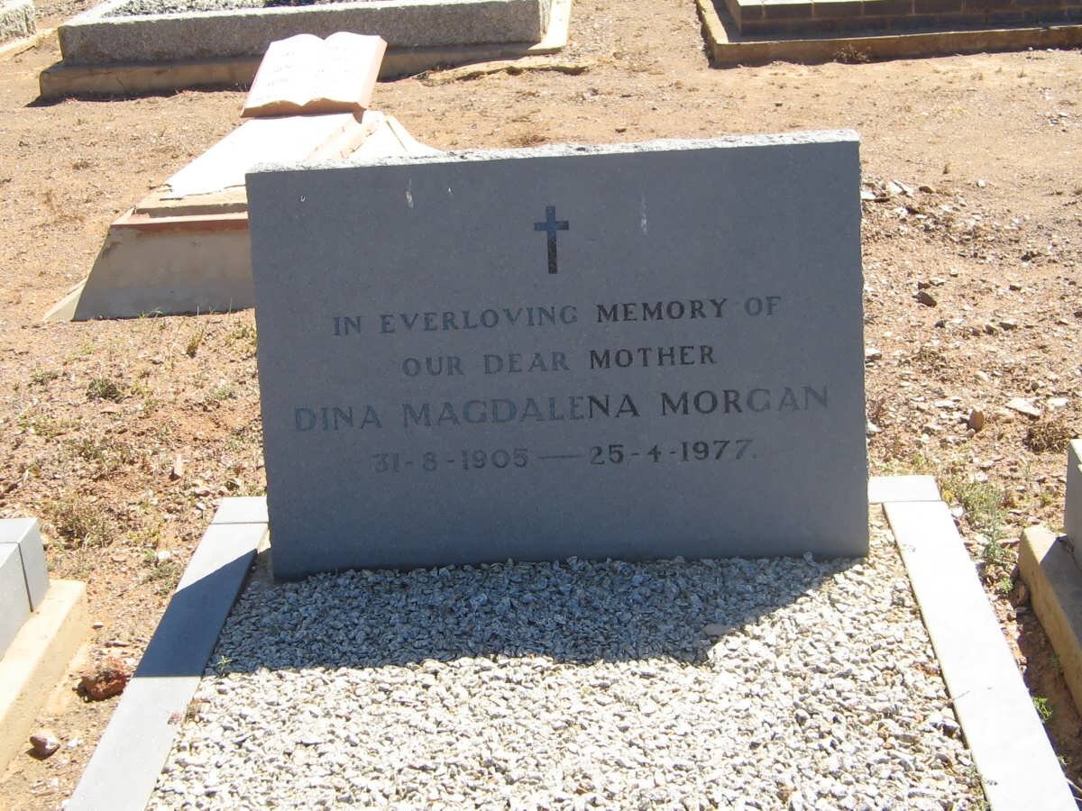 MORGAN Dina Magdalena 1905-1977
