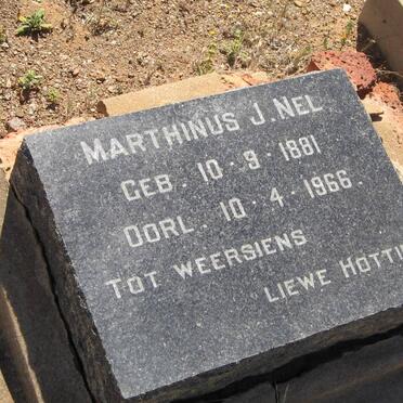 NEL Marthinus J. 1881-1966