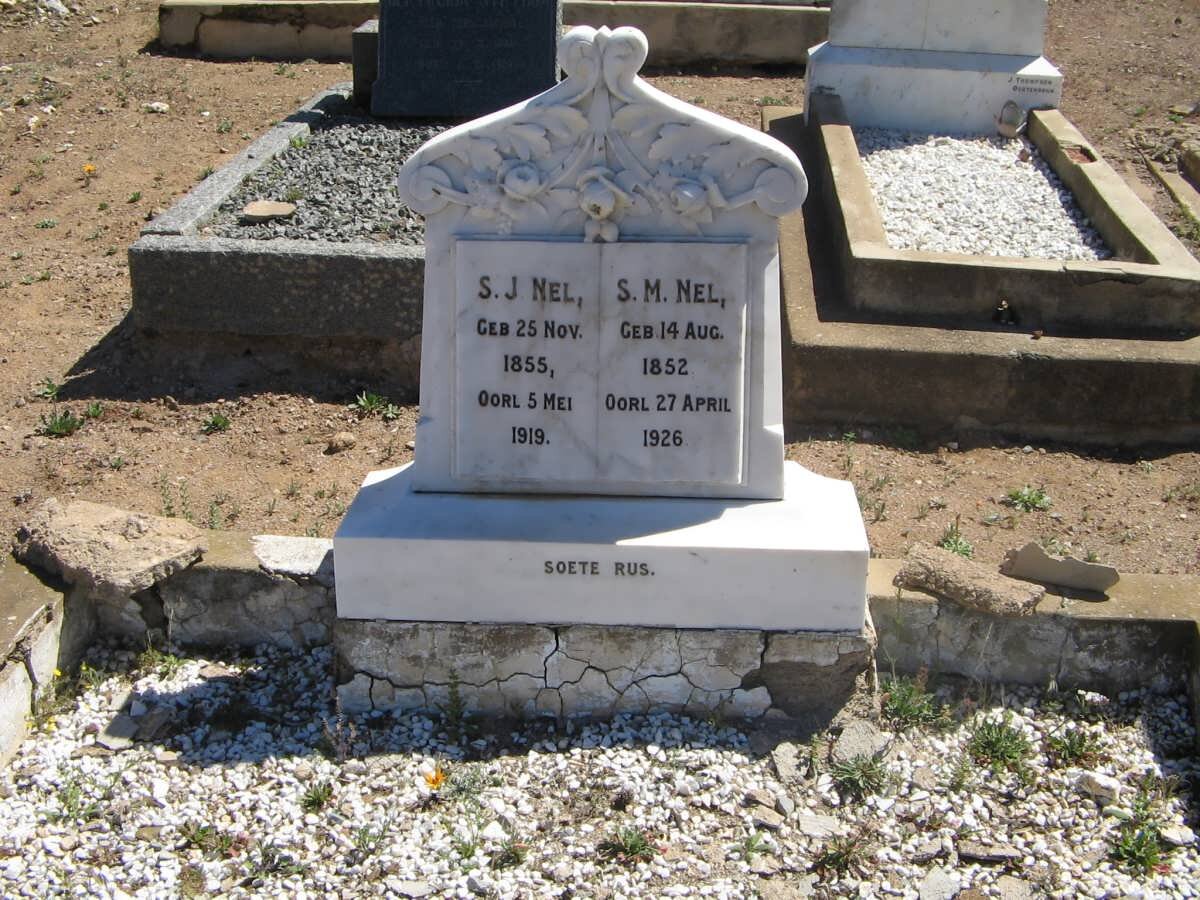 NEL S.J. 1885-1919 &amp; S.M. 1852-1926