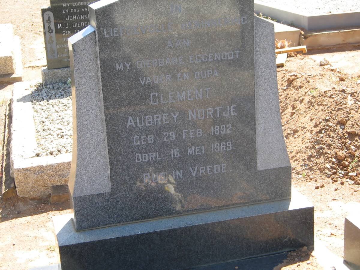 NORTJE Clement Aubrey 1892-1969