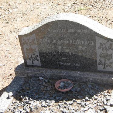 RAUTENBACH Helena Johanna 1880-1957