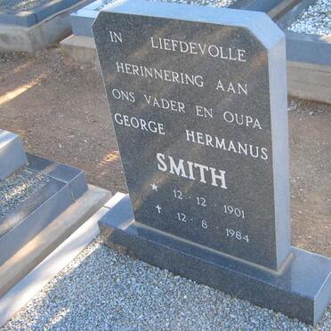 SMITH George Hermanus 1901-1984