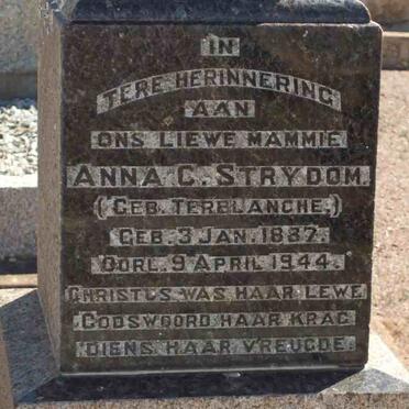 STRYDOM Anna C. nee TERBLANCHE 1887-1944