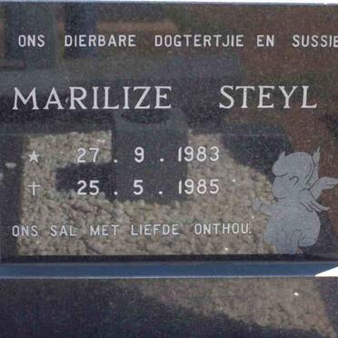 STEYL Marilize 1983-1985