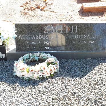 SMITH Gerhardus J.J. 1924-2015 &amp; Louisa J. 1927-